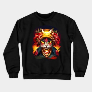 Ukrainian witch Crewneck Sweatshirt